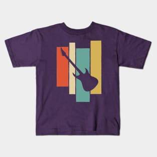 Vintage Rock Guitar Kids T-Shirt